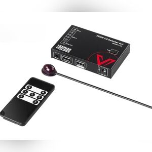 AV Access 4K HDMI 2.0 SWITCH 4 In 1 Out IR Remote HDR DolbyVision 4KSW41-H2 NEW